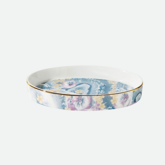 Savonnière "Julia" en céramique et porcelaine