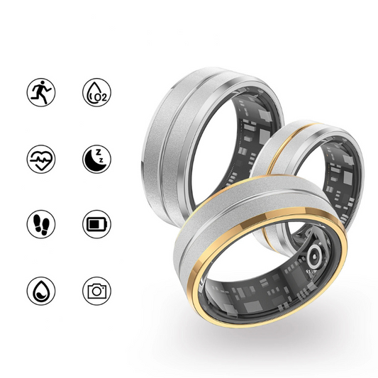 BagueSante Anneau - Moniteur de santé intelligent pour un mode de vie actif