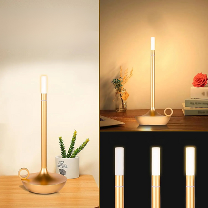 Floroux - Lampe de table LED rechargeable à contrôle tactile pour des nuits agréables
