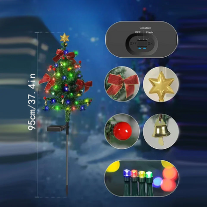 Lumos Festive Glow - Éclairage de jardin solaire LED étanche