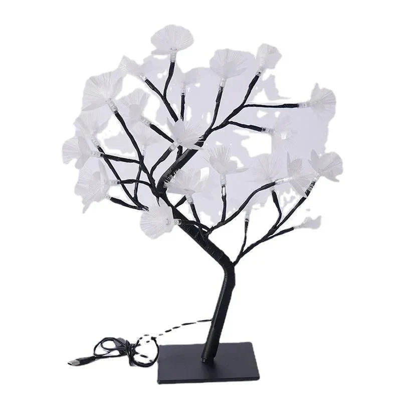 Floroux Bouleau Fibre de verre Arbre à fleurs Lumière