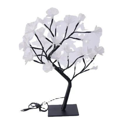 Floroux Bouleau Fibre de verre Arbre à fleurs Lumière