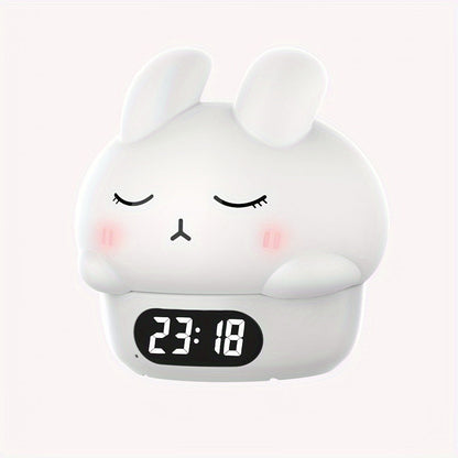 BunnyGlow - Lampe de nuit magique avec réveil