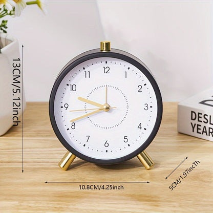 TimeSphere - Horloge Métal Élégant avec Éclairage