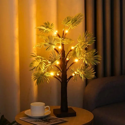 Floroux Lampes LED en forme de feuille de palmier