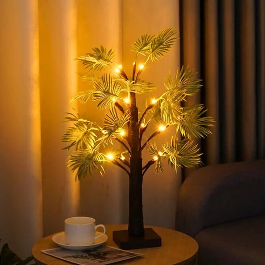 Floroux Lampes LED en forme de feuille de palmier
