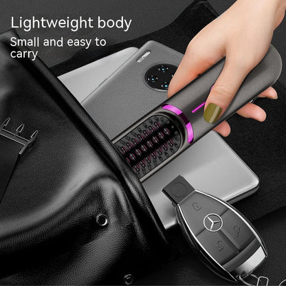 Tima Brush - Brosse lissante sans fil rechargeable