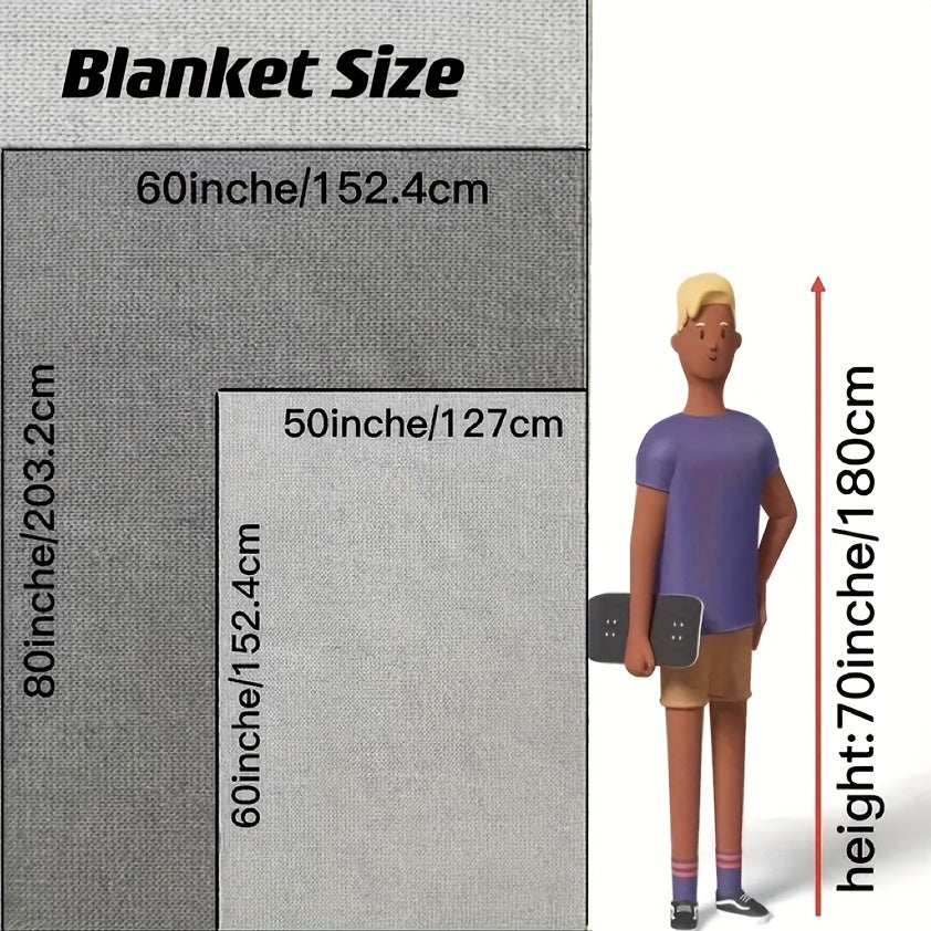 Couverture en Fleece Sherpa Chic pour un Confort Optimal