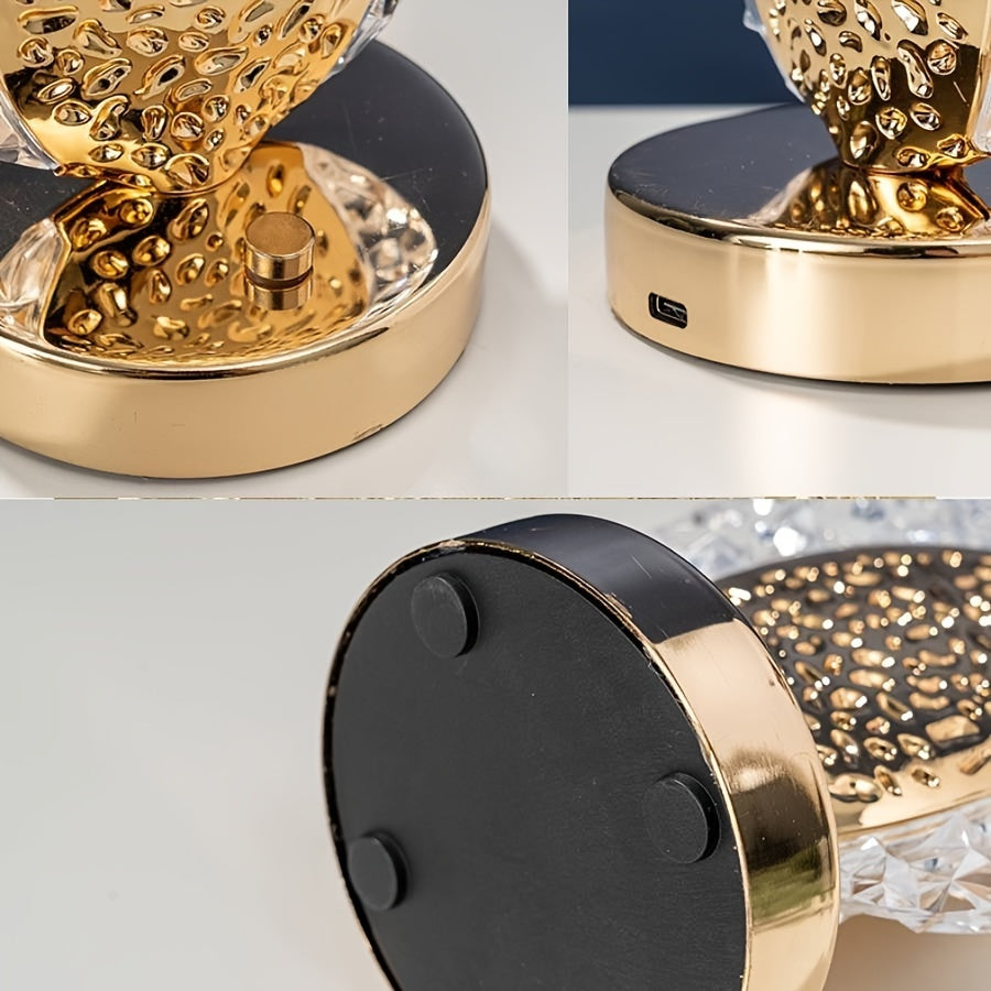 FeatherLamp - Lampe de table tactile USB avec design unique de plume