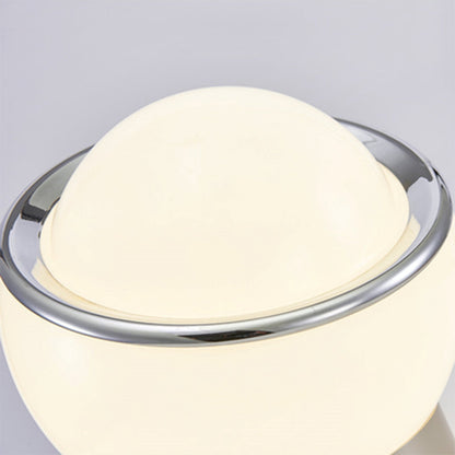 Floroux – Élégante lampe de table de style Bauhaus avec verre opale