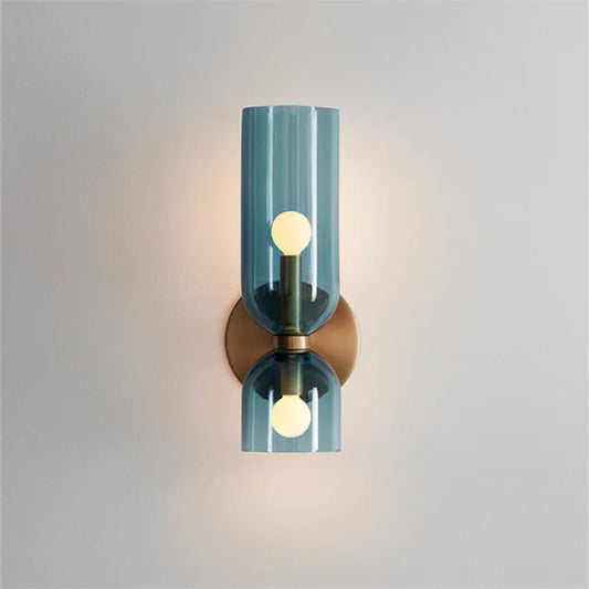 Applique murale en verre Floroux LED