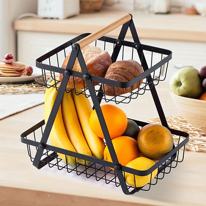 Floroux - panier à fruits à 3 niveaux