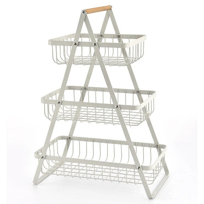 FruitCascade – panier à fruits à 3 niveaux