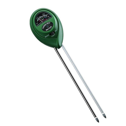 Floroux appareil de mesure du sol 3-en-1 | Testeur d'humidité, de lumière et de pH | Sans batterie pour jardin et plantes
