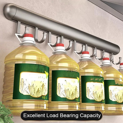 Barre de crochets de cuisine - AluHook en acier inoxydable