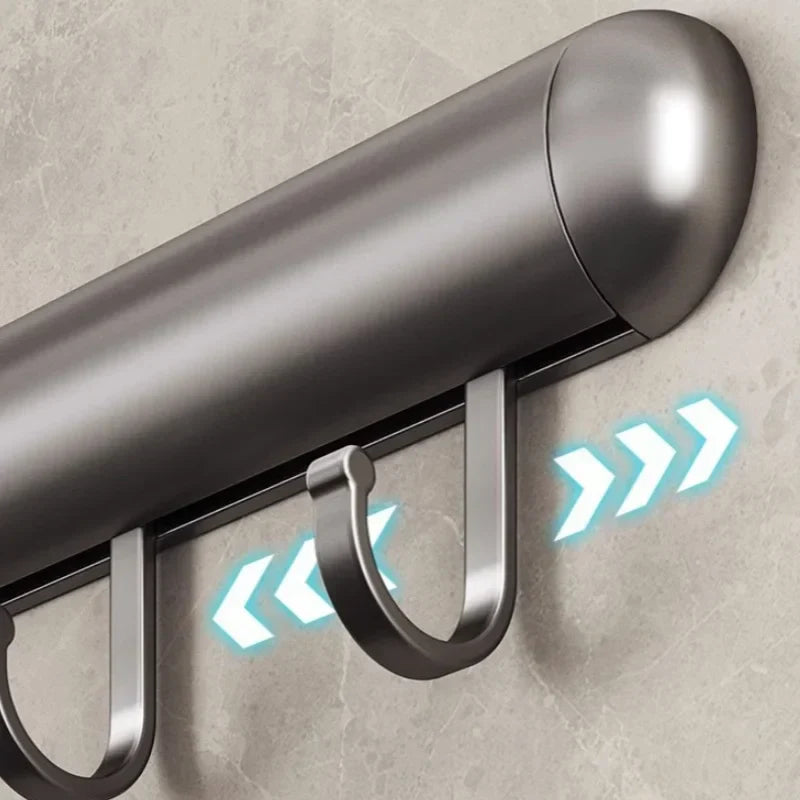 Barre de crochets de cuisine - AluHook en acier inoxydable