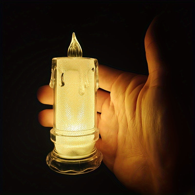 Ensemble de Bougies LED Romantiques – Éclairage Ambiant pour Intérieur