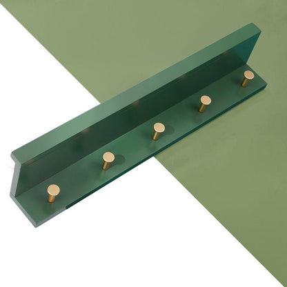 Étagère murale Huxley avec crochets dorés