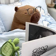 Floroux Capybara - Jouet en peluche doux pour un plaisir de câlins sans fin