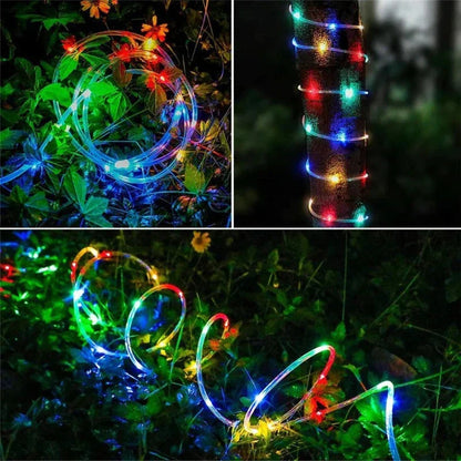Floroux – Guirlande lumineuse solaire LED écologique