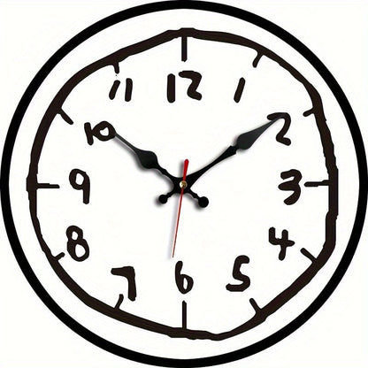 Horloge murale en bois Floroux – Style, silencieuse, parfaite pour la décoration d'intérieur