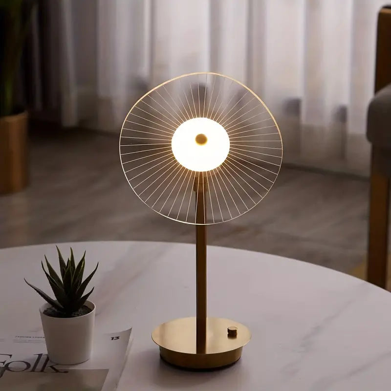 Floroux - Lampe de table LED moderne pour une atmosphère chaleureuse et accueillante
