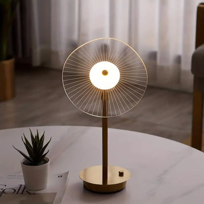 Floroux - Lampe de table LED moderne pour une atmosphère chaleureuse et accueillante