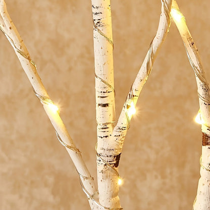 Birch Glow | Décoration lumineuse pour une atmosphère chaleureuse