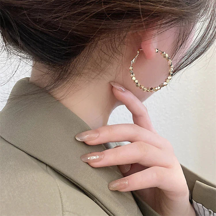 Boucles d'oreilles créoles élégantes Nina