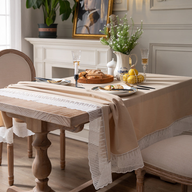 Belle nappe solide en dentelle de pluie de météorite