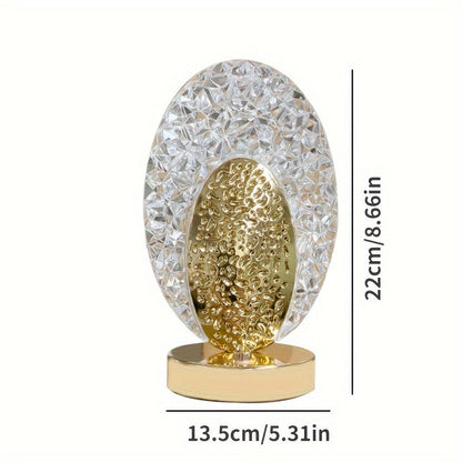 FeatherLamp - Lampe de table tactile USB avec design unique de plume