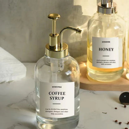 Distributeur de miel de sirop 2Pc