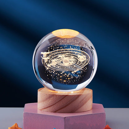 3D Cristaux Lampe de Nuit