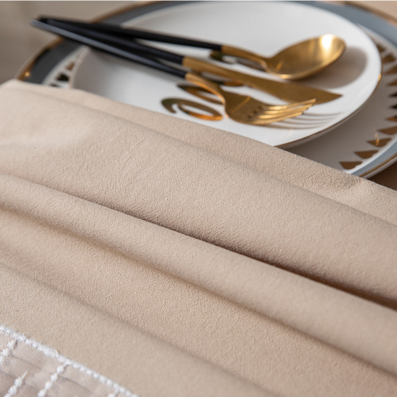 Belle nappe solide en dentelle de pluie de météorite