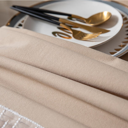 Belle nappe en dentelle solide pluie de météorites