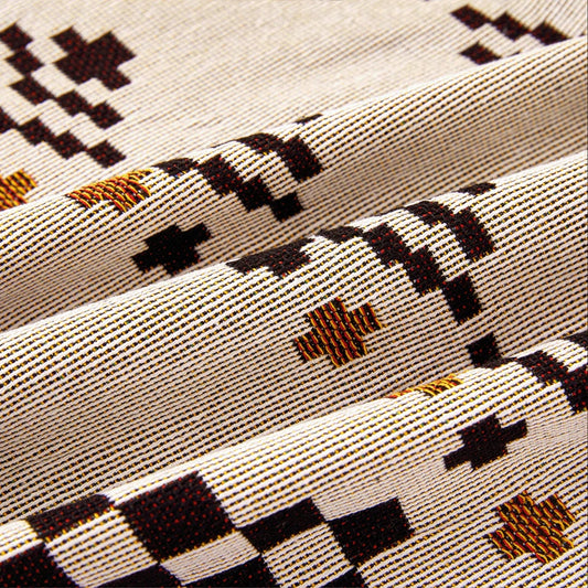 Couverture de canapé/canapé boho en érable d'automne pour camping