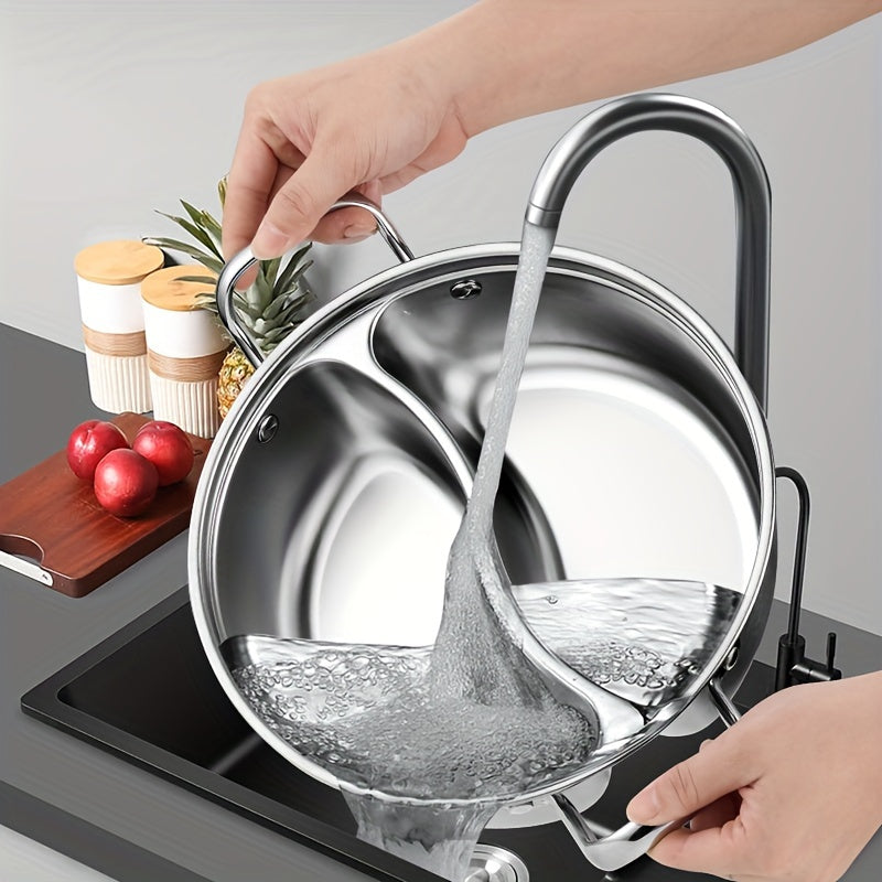 EmieCook - Casserole de Cuisine en Acier Inoxydable de Luxe