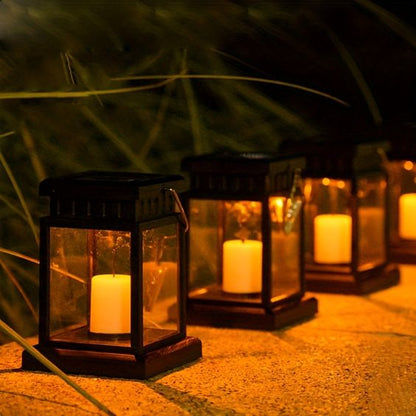 Floroux | Lampe de jardin solaire rétro et élégante