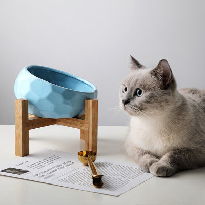 Petsnord Bol en Céramique pour Animaux de Style Nordique