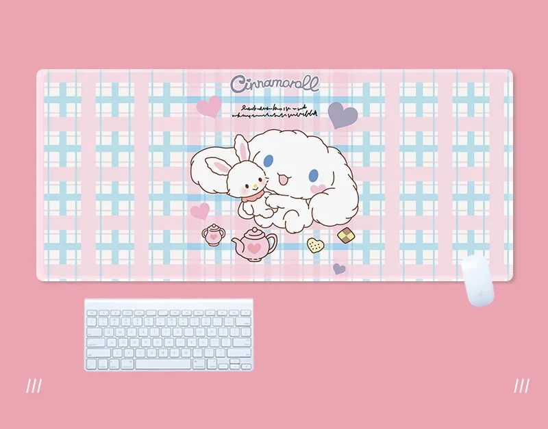 Cinnamoroll Kuromi Tapis de bureau