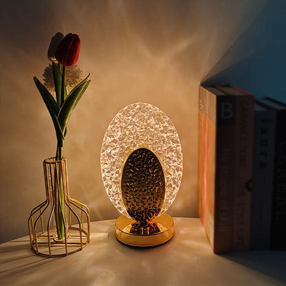 FeatherLamp - Lampe de table tactile USB avec design unique de plume