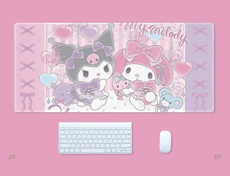 Cinnamoroll Kuromi Tapis de bureau