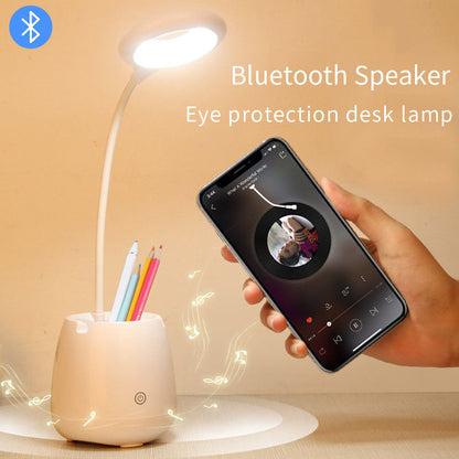 Bluetooth haut-parleur Protection des yeux Lampe de lecture