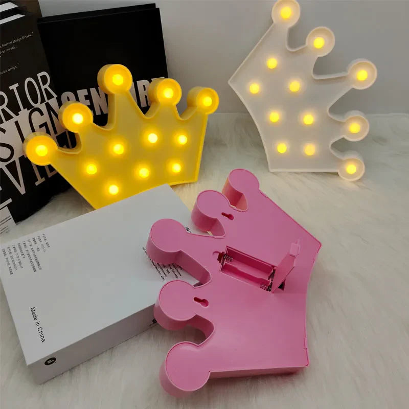 Floroux - Lampe de nuit couronne