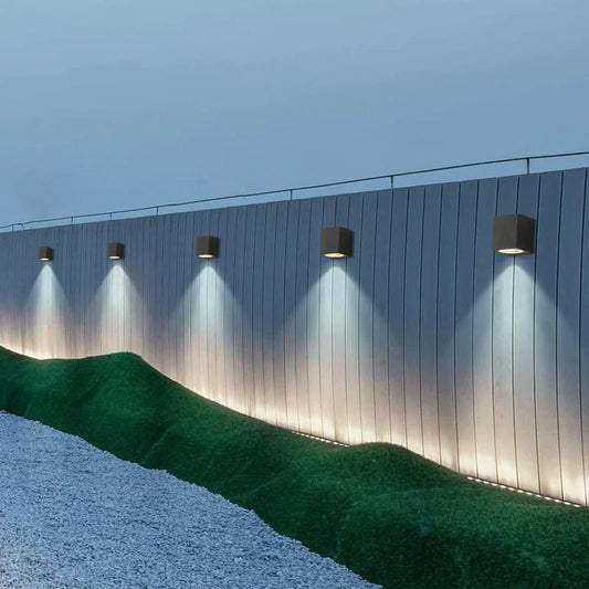Floroux – Lampe murale LED d'extérieur