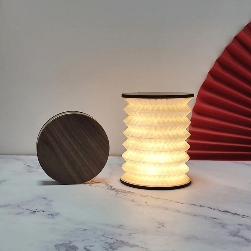 Floroux - Lampe de table LED tactile pliable pour une élégance sans effort