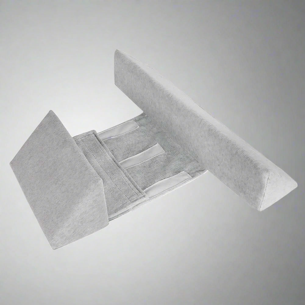 Coussin anti-roulage pour bébé réglable - Positionneur ergonomique pour dormir sur le côté pour nouveau-nés, réduit le risque de tête plate, soutien en mousse à mémoire confortable, SaferSleeper™
