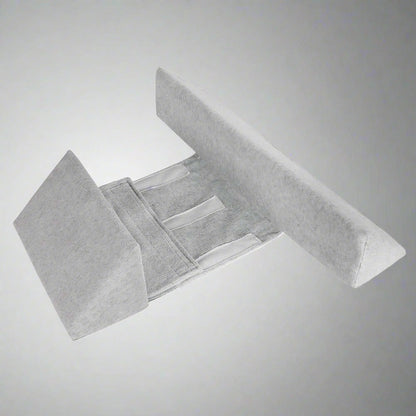 Coussin anti-roulage pour bébé réglable - Positionneur ergonomique pour dormir sur le côté pour nouveau-nés, réduit le risque de tête plate, soutien en mousse à mémoire confortable, SaferSleeper™