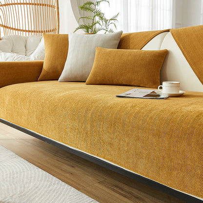 Coussin de canapé antidérapant Herringbone Housse de canapé