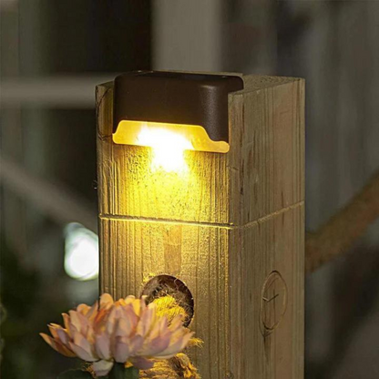 Floroux | Lampe murale LED solaire pour une utilisation extérieure